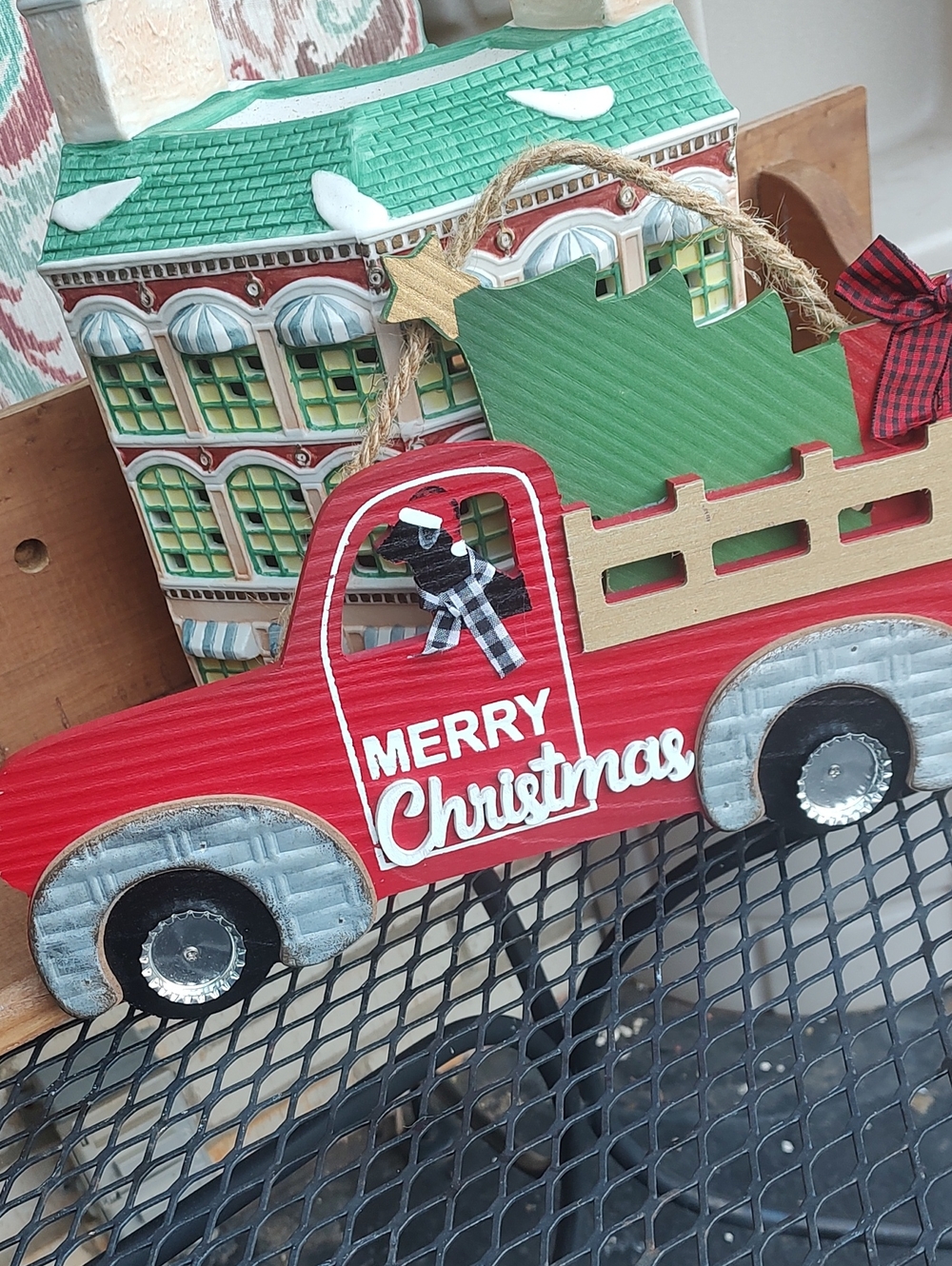 🚒+🐕 Merry Christmas/Wall Frame